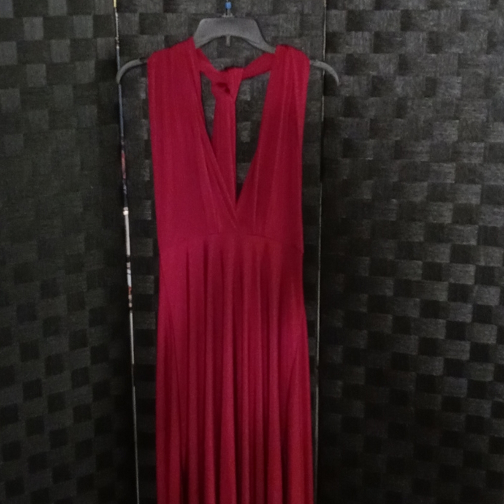 Great Silk Red Dress